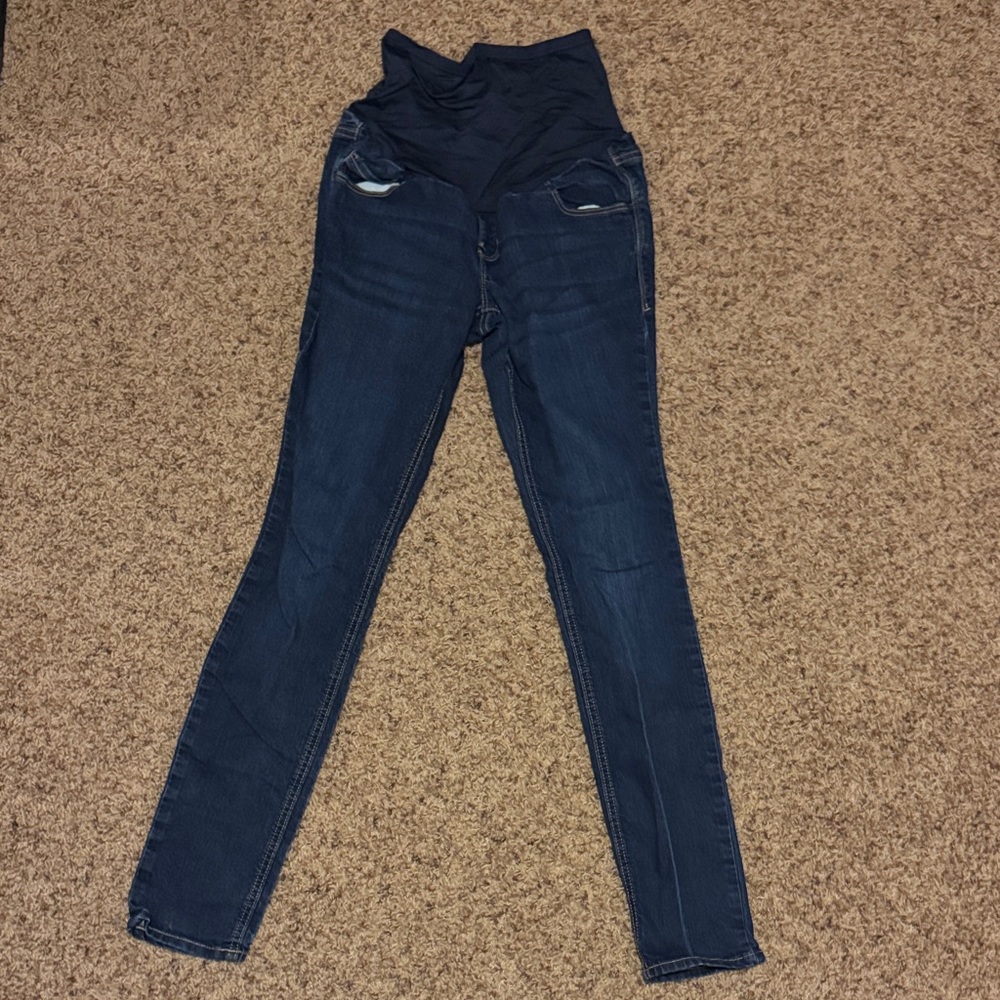 Old Navy Women's Deep Blue Skinny Jeans